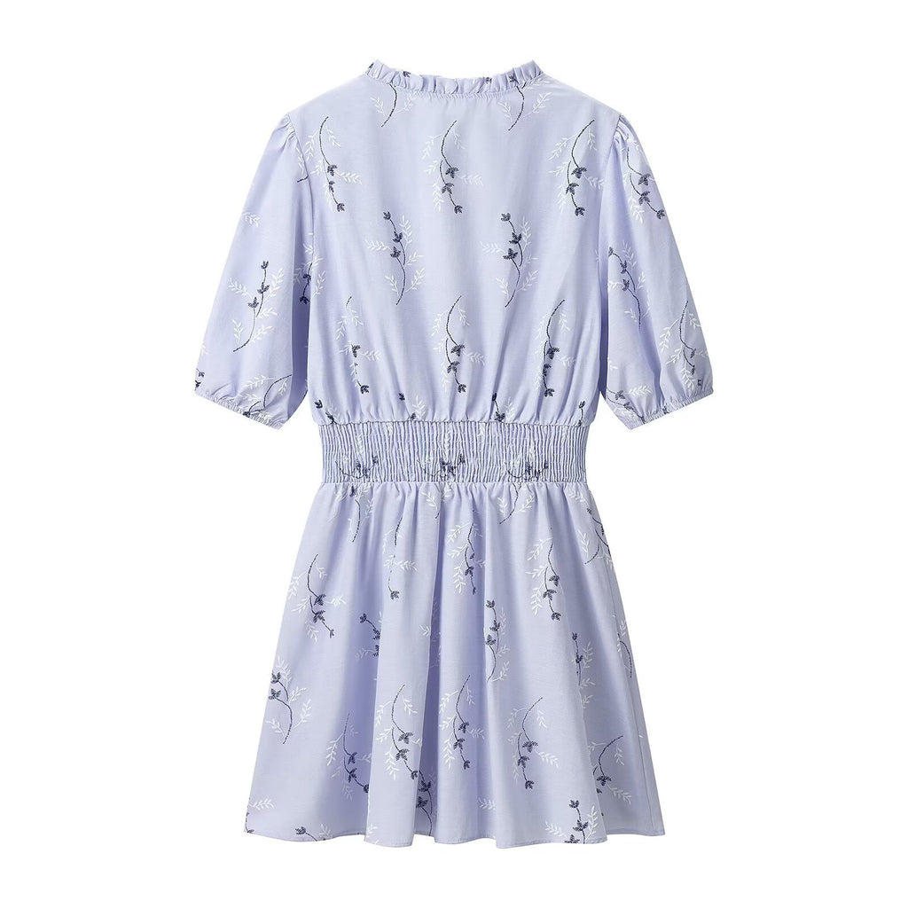 Dress with Fitted Waist Women's Dress