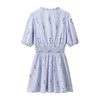 Dress with Fitted Waist Women's Dress