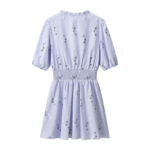 Dress with Fitted Waist Women's Dress
