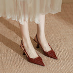 High-heeled Shoes for Women with Thin Heels, Fashionable Dress Shoes, Sandals for Women, Stylish Huizhou Women's Shoes