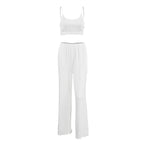 Two piece set of camisole pants and pajamas