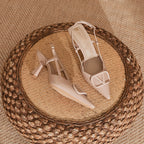High-heeled Shoes for Women with Thin Heels, Fashionable Dress Shoes, Sandals for Women, Stylish Huizhou Women's Shoes