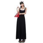 Women's Dress Strapless Dress for Pear-Shaped Figures Elegant Long Dress