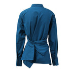 Personalized fashionable design shirts for women, versatile and versatile casual mid-length shirts for women