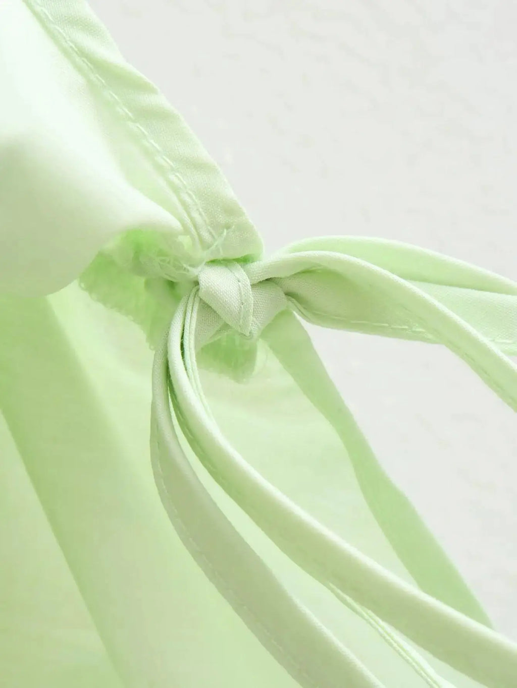 Women Green Loose Shirts Long Sleeve Single Breasted Side Drawstring Long Tops Blouses