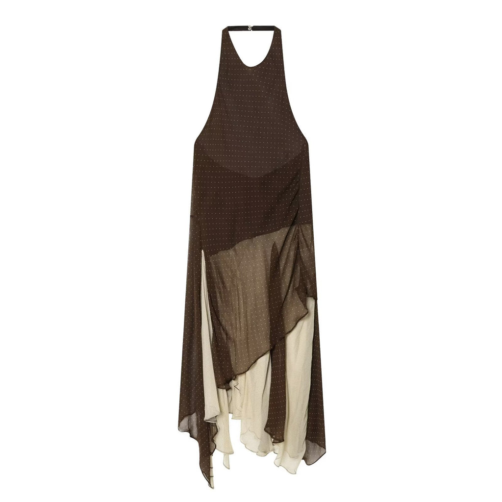 Patchwork Dress Stylish Women's Dress