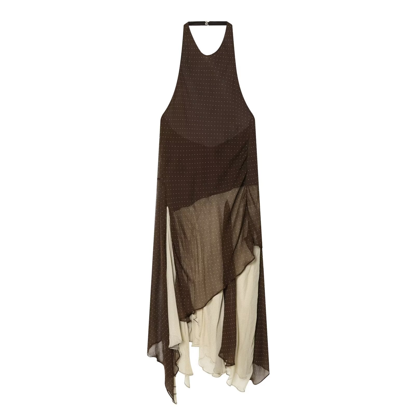 Patchwork Dress Stylish Women's Dress
