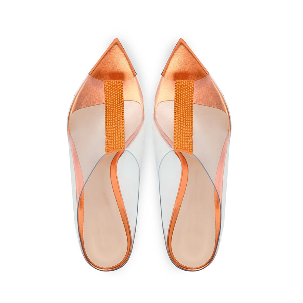 Women Sexy PVC Rhinestone Sandals Open Toe Thin High Heel Shoes Banquet Party Wedding Shoes