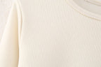 Women Knitted Beige Sweaters Rhinestones Tassels Hem Slim Pullovers Long Sleeve Female Crop Top