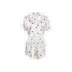 Love printed pajamas two-piece set for women