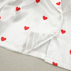 Love printed pajamas two-piece set for women
