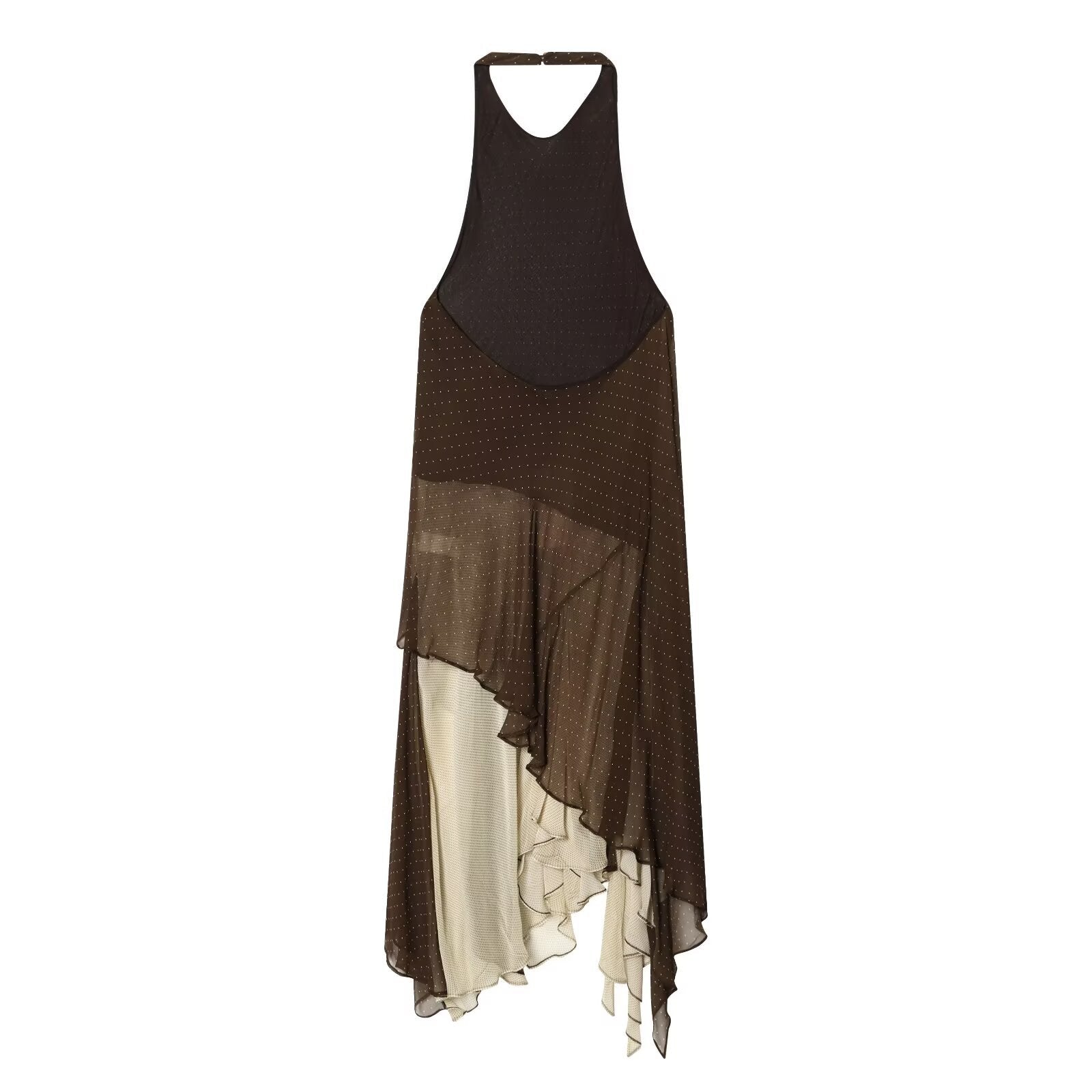 Patchwork Dress Stylish Women's Dress